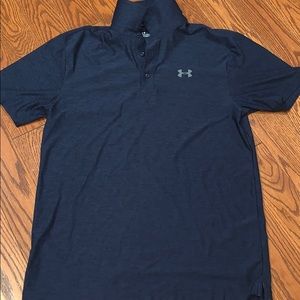 Navy UA Golf Shirt